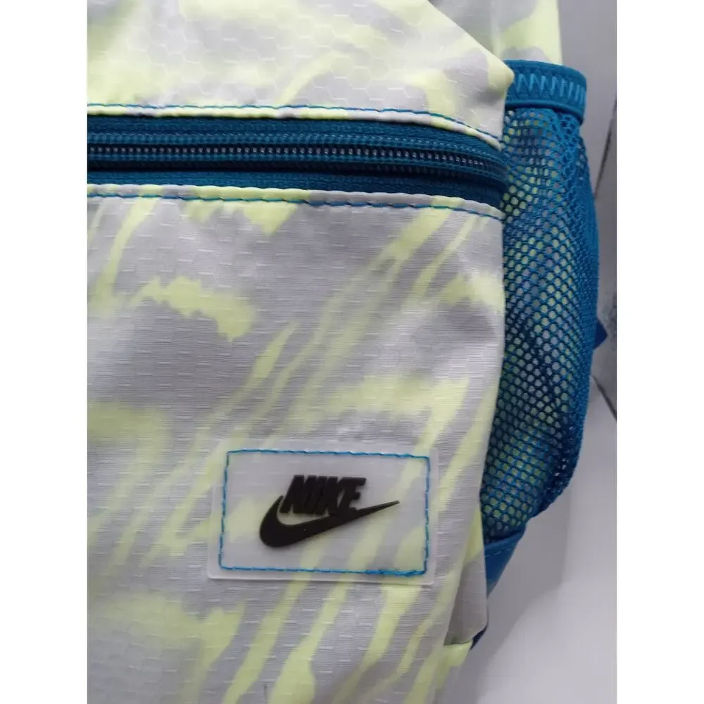 NIKE Small Bookbag Book Bag Teal with Graphic Design  1033